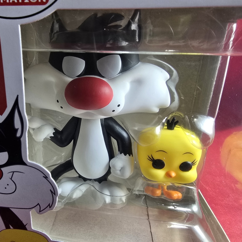 Sylvester & tweety funko # 309 (nib) With Pop Protector - Picture 3 of 7